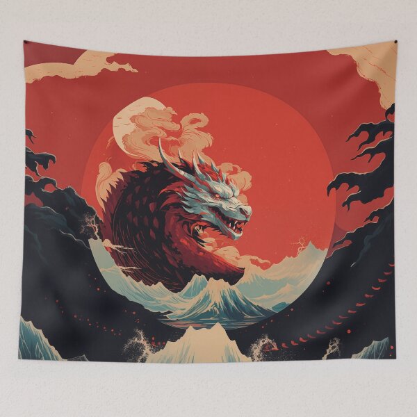 Item preview, Awakening Dragon: Majestic Mythical Power designed and sold by TrendyArtInk.