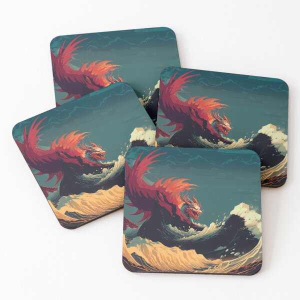 Item preview, Awakening Dragon: Majestic Mythical Power designed and sold by TrendyArtInk.