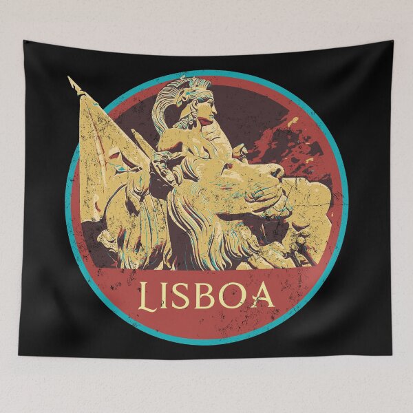 Item preview, Ilustración de la estatua de la Plaza del Comercio de Lisboa | Monumento histórico designed and sold by Lemomo-artworks.