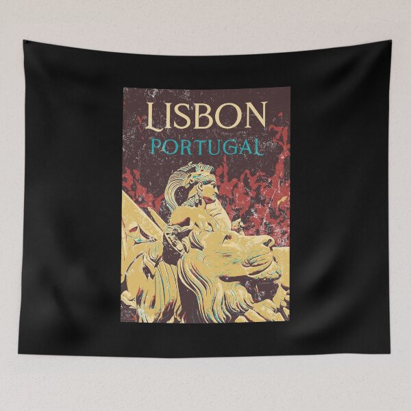 Item preview, Ilustración de la estatua de la Plaza del Comercio de Lisboa | Monumento histórico designed and sold by Lemomo-artworks.
