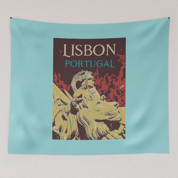 Item preview, Ilustración de la estatua de la Plaza del Comercio de Lisboa | Monumento histórico designed and sold by Lemomo-artworks.