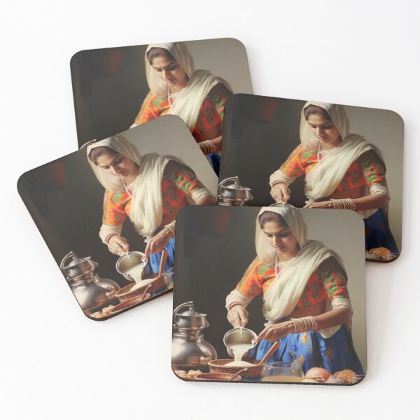 Item preview, The Indian Milkmaid designed and sold by Bring Back Culture.