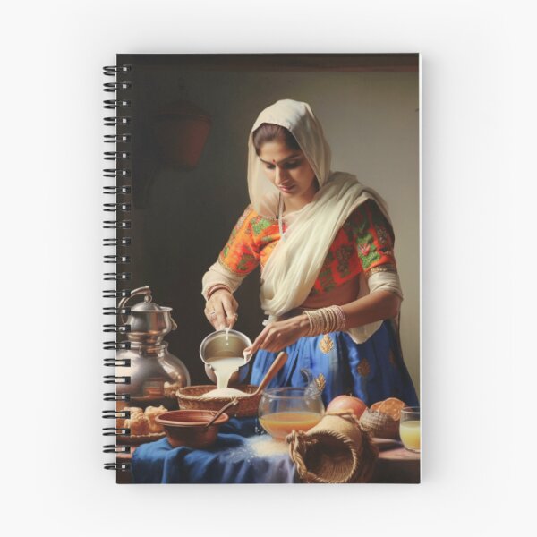 Item preview, The Indian Milkmaid designed and sold by Bring Back Culture.