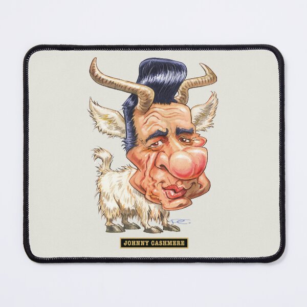 Item preview, JOHNNY CASHMERE - Another Great Illustration from Paul Cemmick's POPSTAR MUTATIONS by DAVID RICHARDSON designed and sold by TIGERDAVER.