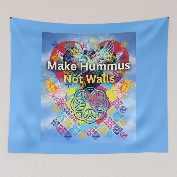 Item preview, Make Hummus Not Walls designed and sold by Flirt-Teez.