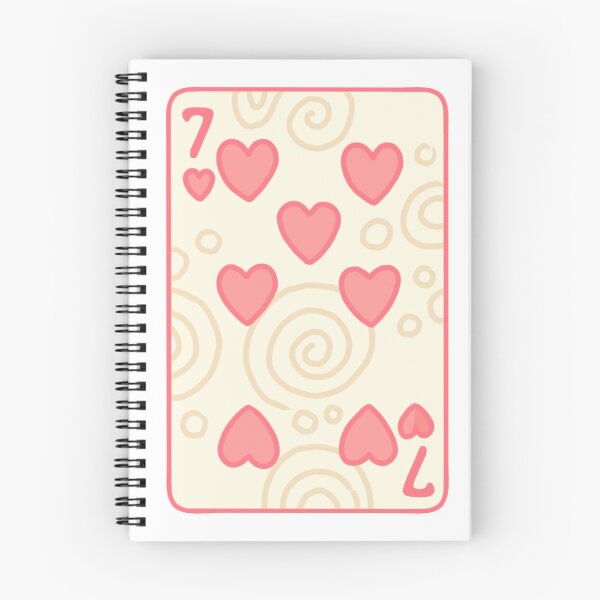 Item preview, seven of hearts playing card designed and sold by Taya's Studio.