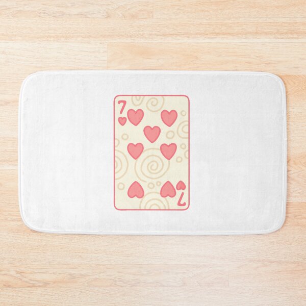 Item preview, seven of hearts playing card designed and sold by Taya's Studio.