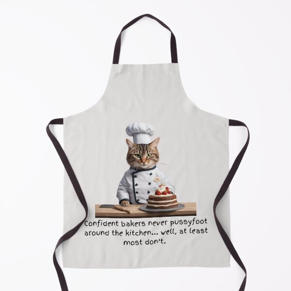 Item preview, Adorable Baking Cat Doesn't Pussyfoot Around the Kitchen designed and sold by Fredster1966.
