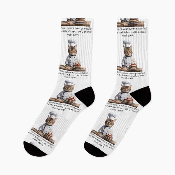 Item preview, Adorable Baking Cat Doesn't Pussyfoot Around the Kitchen designed and sold by Fredster1966.