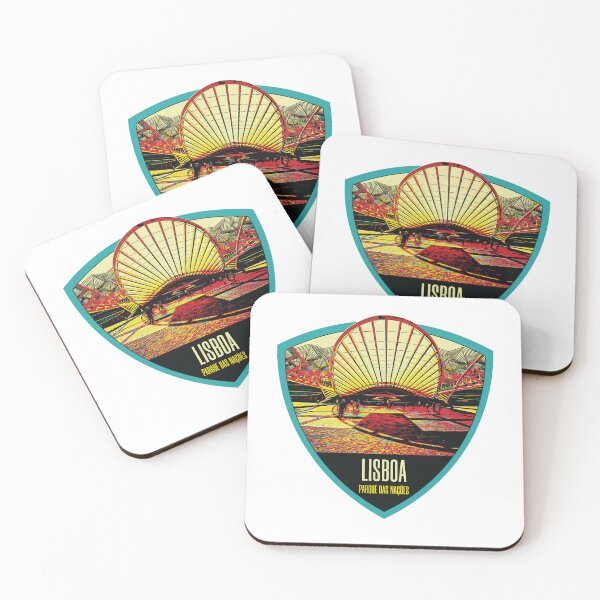 Item preview, Lisbon Nations Park Skyline Art Print designed and sold by Lemomo-artworks.