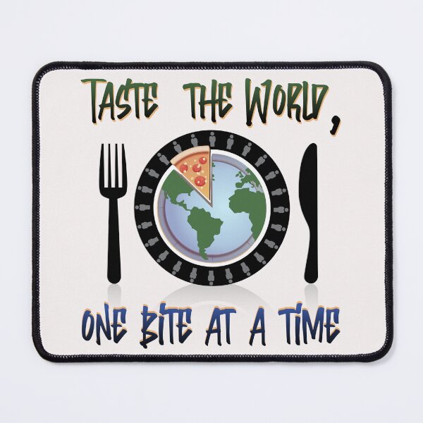 Item preview, Taste the World, one bite at a time designed and sold by Eleven15th.
