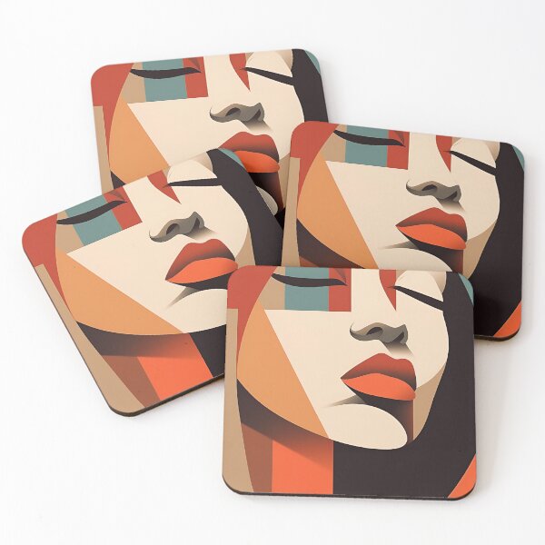 Item preview, Abstract Portrait Of Femme designed and sold by Bomba Visual.