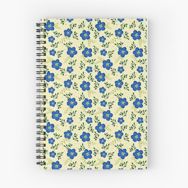 Item preview, Forget-Me-Not Floral Branch - Yellow designed and sold by JaselviiStudio.