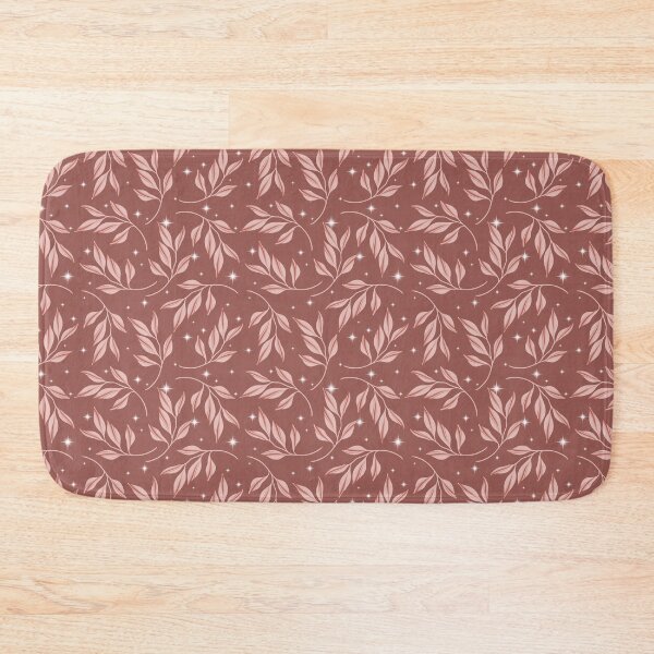 Item preview, Glowy Leaves - Maroon designed and sold by JaselviiStudio.