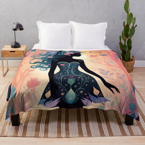 Item preview, Sweet Feminine Whimsy Beauty Silhouette designed and sold by Holisticfox.