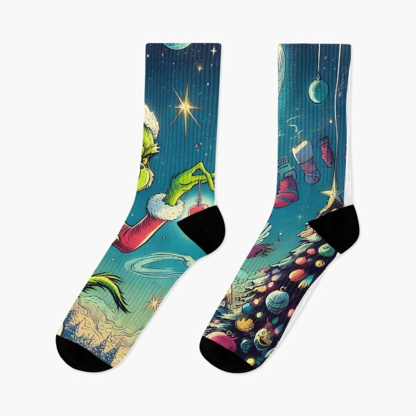 Item preview, Grinch joy, festive art. Unique, whimsical Christmas magic. Explore now! designed and sold by InsaneLEDP.