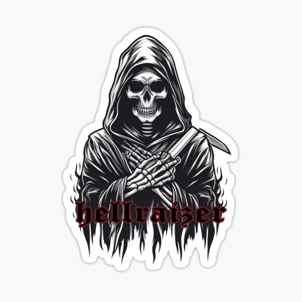 HellRaizer Rap Reaper Sticker