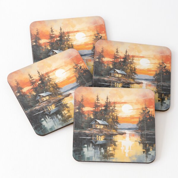 Item preview, cabin sunset designed and sold by nickmoore1986.