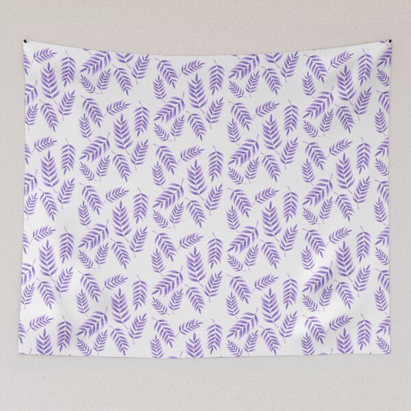 Item preview, Drawing purple leaves designed and sold by Dianaacs.