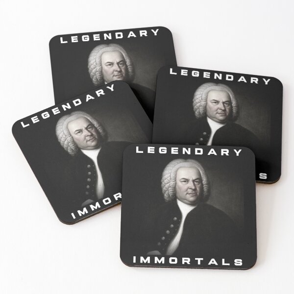 Item preview, Legendary Immortals - Johann Sebastian Bach - composer of classical music designed and sold by TilmanTrades.