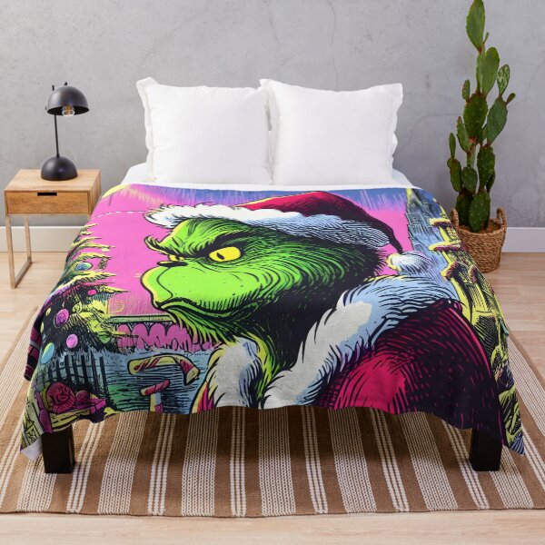 Item preview, Grinch joy, festive art. Unique, whimsical Christmas magic. Explore now! designed and sold by InsaneLEDP.