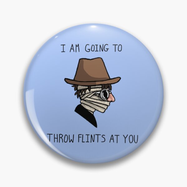 Item preview, Invisible Man: “I am going to throw flints at you” designed and sold by TarrieBerry.