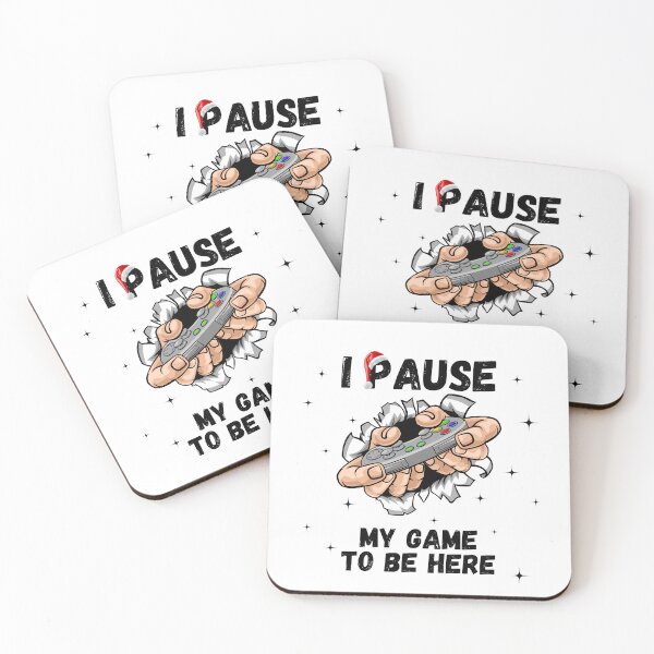 Item preview, I Paused My Game Funny Santa Christmas Video Game designed and sold by Bielecki-es.