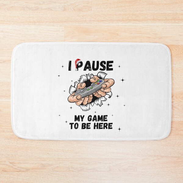 Item preview, I Paused My Game Funny Santa Christmas Video Game designed and sold by Bielecki-es.