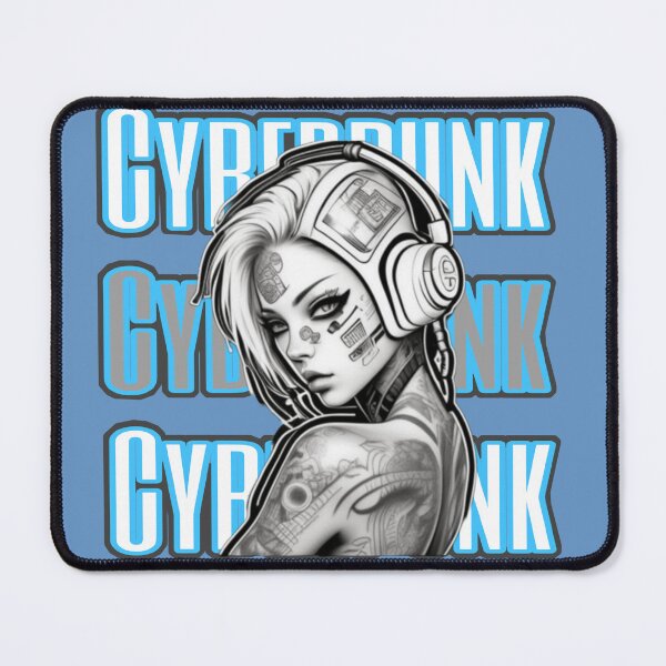 Item preview, Cyberpunk futuristic girl designed and sold by Roxburylane.