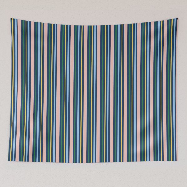 Item preview, Stripes Pattern - Blue designed and sold by JaselviiStudio.
