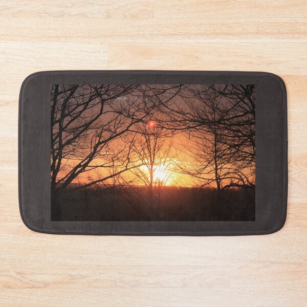 Item preview, Sunlight through trees, sun rising in the morning designed and sold by naturematters.