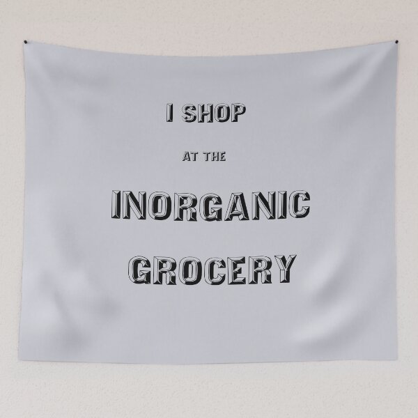 Item preview, I shop at the Inorganic Grocery designed and sold by sparkysrandom.