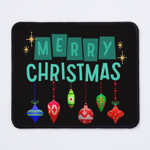 Item preview, Retro Merry Christmas Ornaments designed and sold by BeansHotTees.