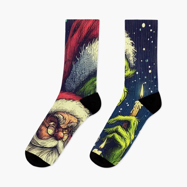Item preview, Grinch joy, festive art. Unique, whimsical Christmas magic. Explore now! designed and sold by InsaneLEDP.