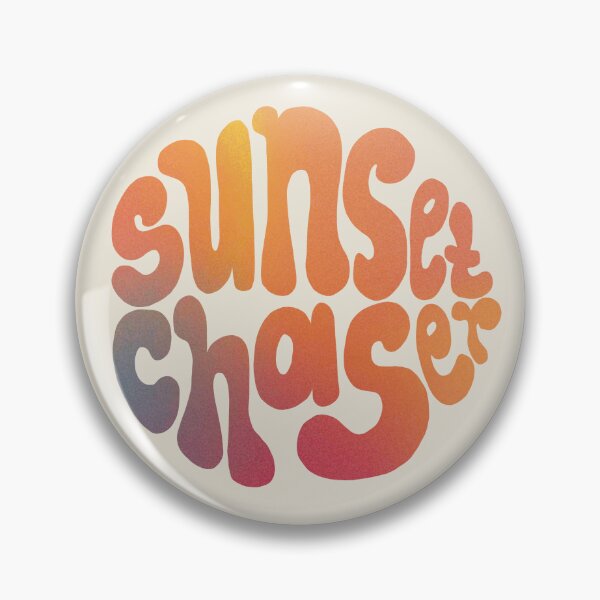 Item preview, Sunset Chaser | lettering beach day sunshine vibes designed and sold by isamii.
