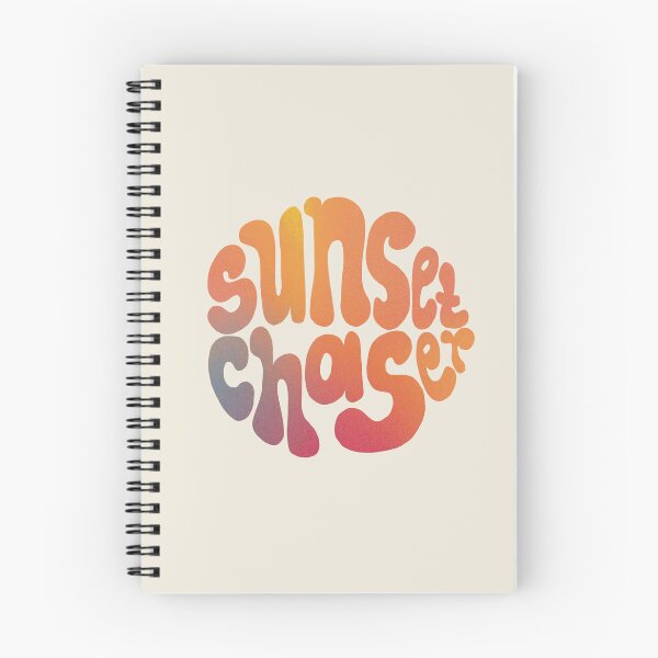 Item preview, Sunset Chaser | lettering beach day sunshine vibes designed and sold by isamii.