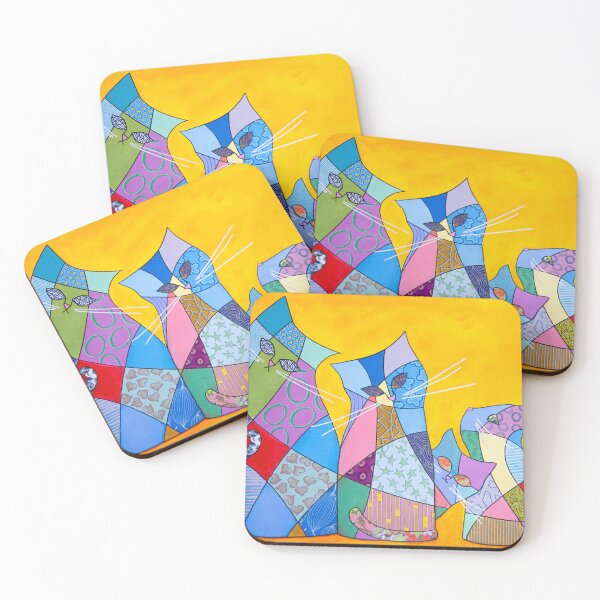 Item preview,   Four Extravacats designed and sold by Tumiarte.