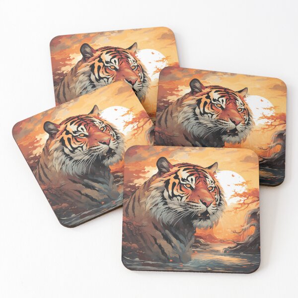 Item preview, chinese tiger sunset designed and sold by nickmoore1986.