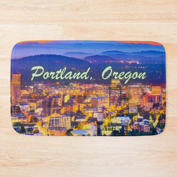 Item preview, Portland Oregon In An Oil Painting Style Design designed and sold by OregonsOwn.
