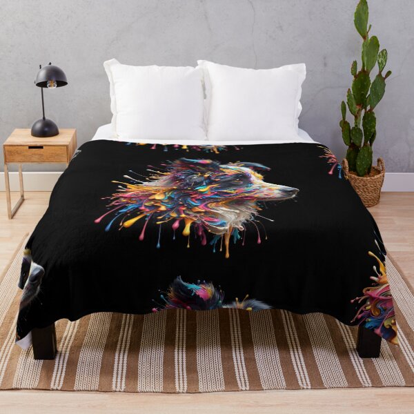 Item preview, Salpicadura de pintura de Border Collie designed and sold by fatbanana.
