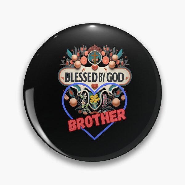 Item preview, BLESSED BY GOD BROTHER designed and sold by carlos crane.