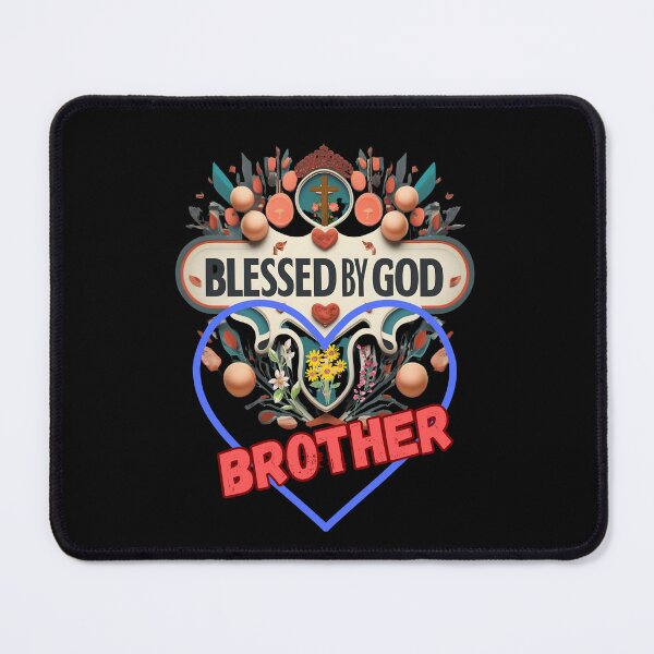 Item preview, BLESSED BY GOD BROTHER designed and sold by carlos crane.