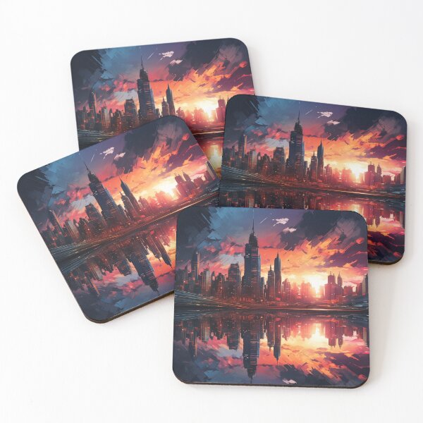 Item preview, cyberpunk sunset designed and sold by nickmoore1986.