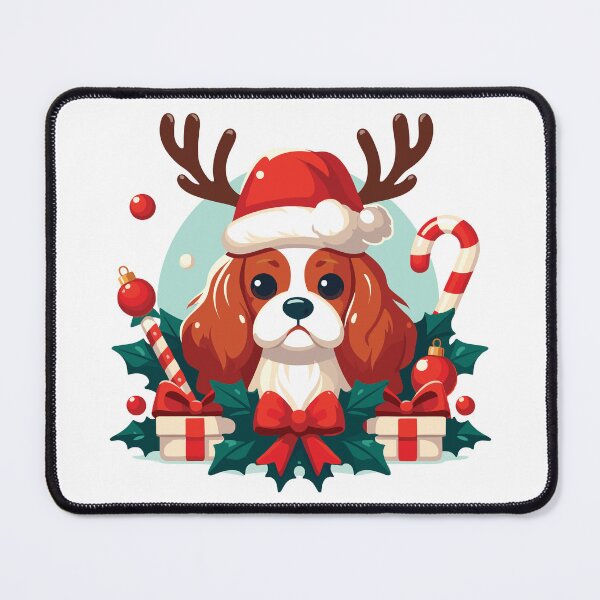 Item preview, Cavalier King Charles Spaniel Christmas Delight designed and sold by Arterx.