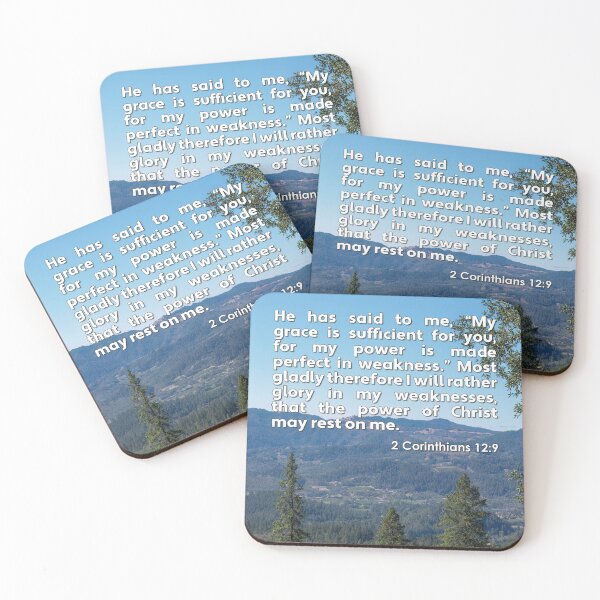 Item preview, 2 Corinthians 12 9 My Grace Is Sufficient For You designed and sold by InsprtnlArtbyDP.