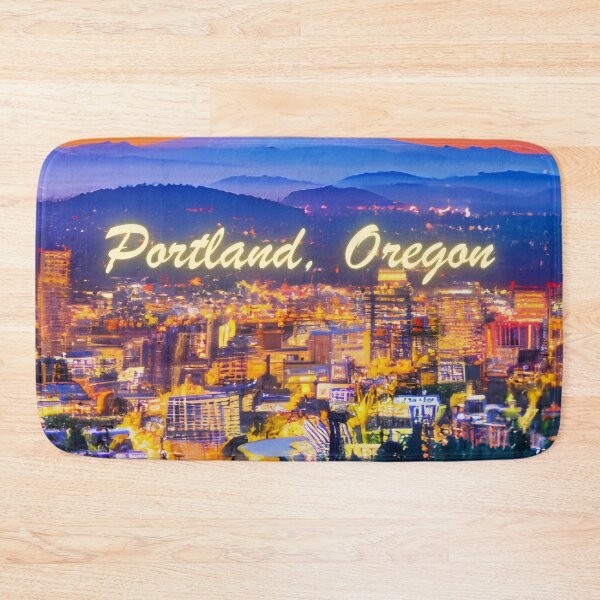 Item preview, Portland Oregon In An Oil Painting Style Design designed and sold by OregonsOwn.