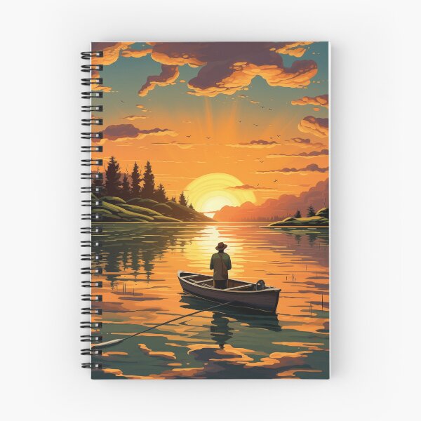 Artikelvorschau, Angeln Sonnenuntergang entworfen und verkauft von nickmoore1986.