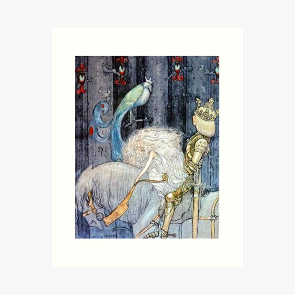 Item preview, Till Sagolandet (To Fairyland) - John Bauer designed and sold by forgottenbeauty.