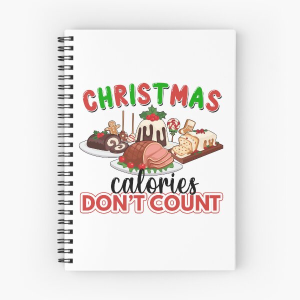 Item preview, Christmas Design "Christmas Calories Don't Count" Black designed and sold by Monies-Designs.
