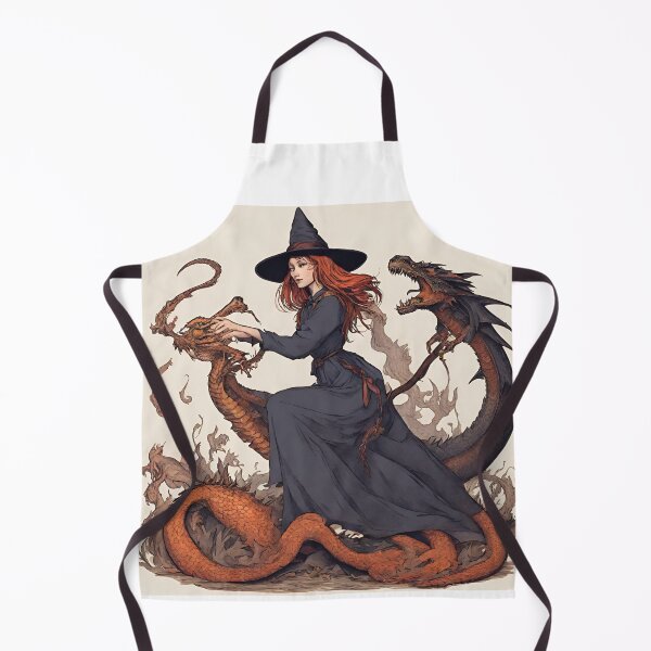 Item preview, a bruxa e o dragao designed and sold by Luhgoveiia.